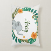 フローラカスタムベビー動物アクセント枕 アクセントクッション (正面(垂直))