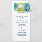 フローラカスタムページアンアワードBrunchプログラムカード2 メニュー (正面/裏面)