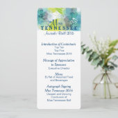 フローラカスタムページェント賞ボールプログラムカード2 メニュー (スタンド正面)