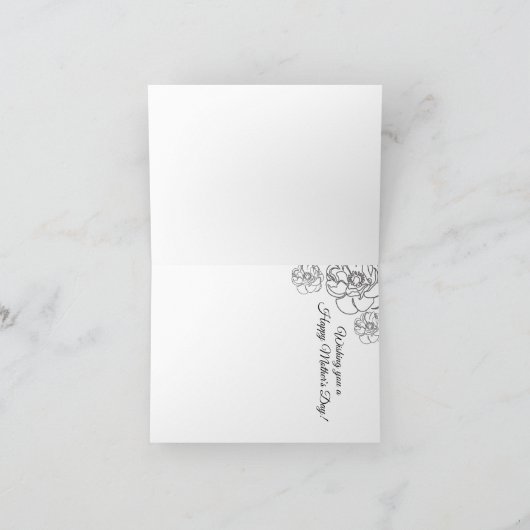 フローラカスタムマザーズのデイカード サンキューカード (内部)