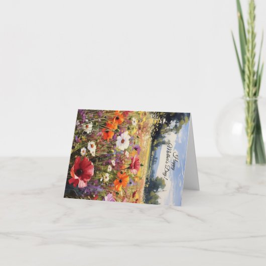 フローラカスタムマザーズデイカード サンキューカード (正面)