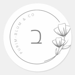 フローラカスタムラベル ラウンドシール