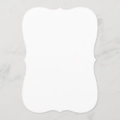 フローラカスタムランチョンプログラムカード メニュー (裏面)