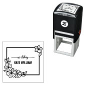 フローラカスタムリースex libris セルフインキングスタンプ (インサイチュ)