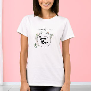 フローラカスタムロゴ事業サロンヘアスタイリスト Tシャツ