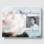 フローラカスタム写真追悼慰霊祭 ゲストブック (正面)