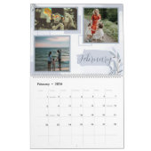 フローラカスタム家族の写真数々のの思い出 カレンダー (2月 2026)