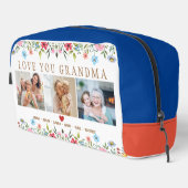 フローラカスタム文字モノグラムファミリー写真Doppキット ドップキット (右コーナー)