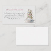 フローラカップのシャワーエンクロージャカード エンクロージャーカード (正面/裏面)