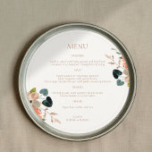 フローラカップルイニシャルス結婚ラウンドのメニュー メニュー