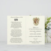 フローラカトリックのラテン質量結婚式 プログラム (スタンド正面)