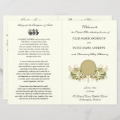 フローラカトリック結婚式 プログラム (正面/裏面)