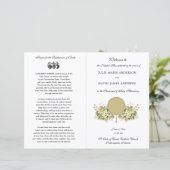 フローラカトリック結婚式 プログラム (スタンド正面)