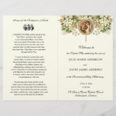 フローラカトリック結婚式 プログラム (正面)