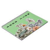 フローラカバー ノートブック (左側)