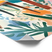 フローラカフェドリームアマティススタイルポスター ポスター (角)