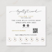 *~*フローラカフェEspresso QRリワード ロイヤリティカード (正面)