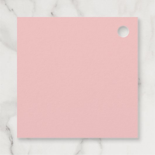 フローラカボチャ秋ブライダルシャワーの恩恵 フェイバータグ (裏面)