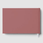 フローラカボチャ秋ブライダルシャワー ゲストブック (裏面)