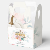 フローラカボチャ秋ベビーシャワー植物学 フェイバーボックス (オープン)