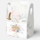 フローラカボチャ赤ちゃんシャワー水色植物体 フェイバーボックス (オープン)