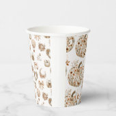 フローラカボチャ赤ちゃんシャワー 紙コップ (右)