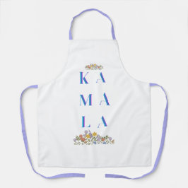 フローラカマラハリスオールオーバープリントエプロン、中 エプロン