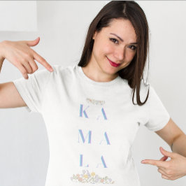 フローラカマラハリス。ヘビーホワイト Tシャツ