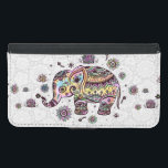 フローラカラフルかわいい象イラストレーション GALAXY S5 ウォレットケース<br><div class="desc">かわいいカラフルレトロフローラベビー象イラストレーション持ち花。私のもしデザインの救済カスタマイズ、ArtOnWearデザイ連絡ナーが必要だ。要求により利用できるライブの無料の救済文字フォーマット。</div>
