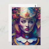 フローラカラフルアリスドリーム ポストカード (正面/裏面)