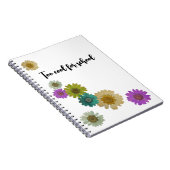 フローラカラフルアートワーク ノートブック (右側)