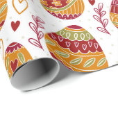 フローラカラフルイースターエッグ ラッピングペーパー (ロールコーナー)