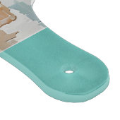 フローラカラフルオンブルーベージュホワイトラベンダー カッティングボード (角)