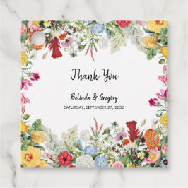 フローラカラフルガーデン結婚フラワーズギフト フェイバータグ