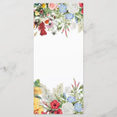 フローラカラフルガーデン結婚フラワーズ メニュー (裏面)