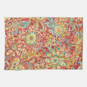 フローラカラフルキッチンタオル キッチンタオル (横)