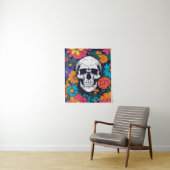 フローラカラフルスカルタペストリー タペストリー (インサイチュ)