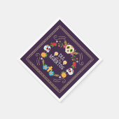 フローラカラフルスカルディアデムエルトス | ナプキン スタンダードカクテルナプキン (角)