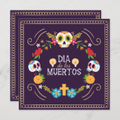 フローラカラフルスカルディアデムエルトス | 招待状 (正面/裏面)