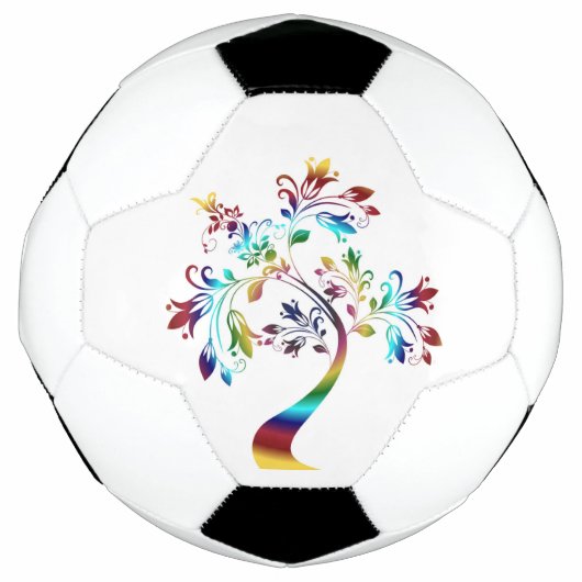 フローラカラフルツリー サッカーボール (正面)