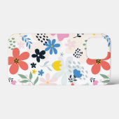 フローラカラフルデザインカットキッドストンスレイベレストップ Case-Mate iPhoneケース (裏面 (横))