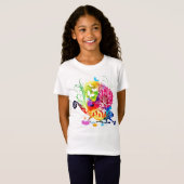 フローラカラフルトゲ Tシャツ (正面フル)