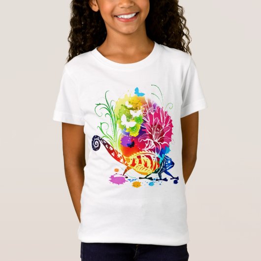フローラカラフルトゲ Tシャツ (正面)