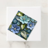 フローラカラフルニードレポイントアートギフトラベル フェイバータグ (インサイチュ)