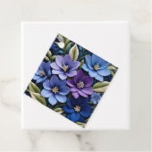 フローラカラフルニードレポイントアートギフトラベル フェイバータグ (インサイチュ)