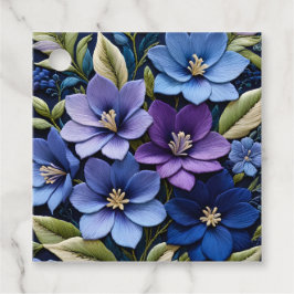 フローラカラフルニードレポイントアートギフトラベル フェイバータグ