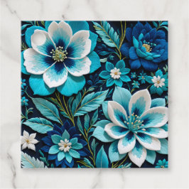 フローラカラフルニードレポイントアートギフトラベル フェイバータグ