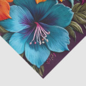 フローラカラフルニードレポイントアートティッシュペーパー 薄葉紙 (詳細)