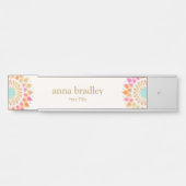 フローラカラフルハス花 サインプレート (正面)