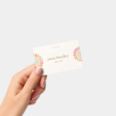 フローラカラフルハス花 バッジ (手持ち)